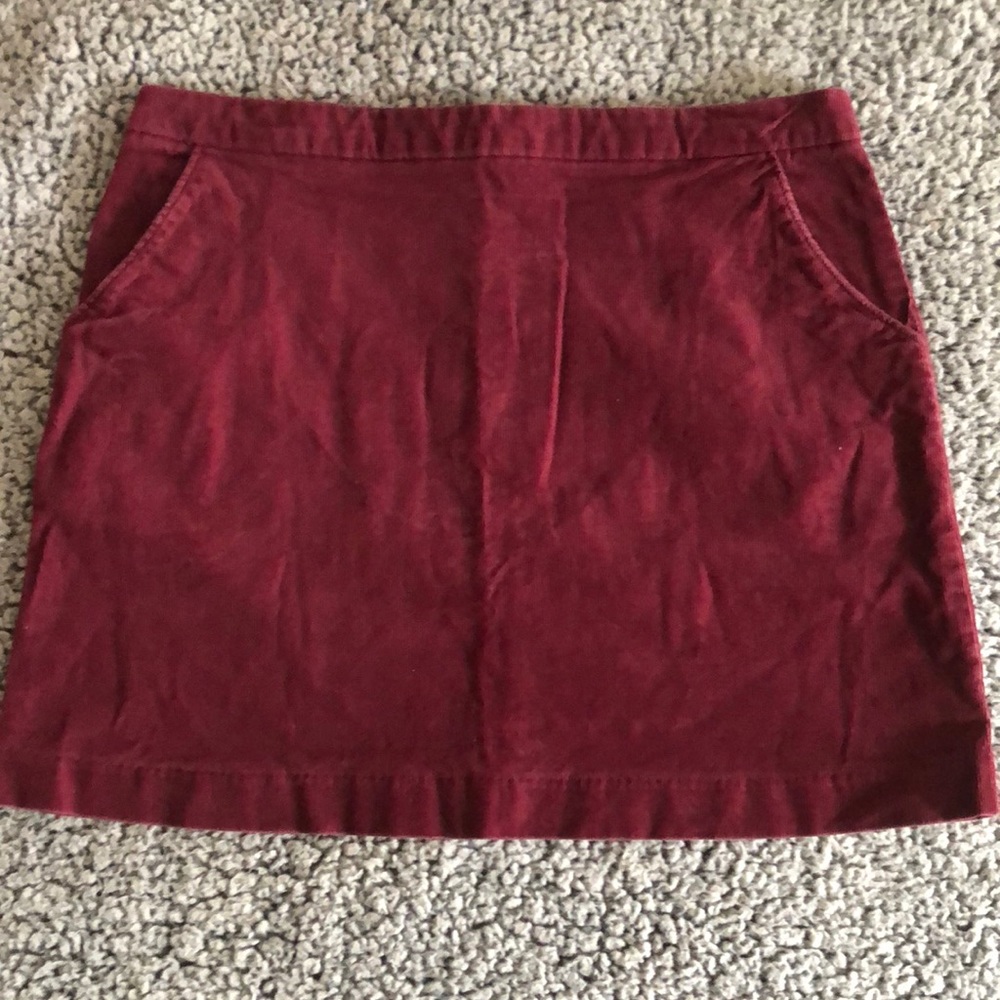 Corduroy skirt